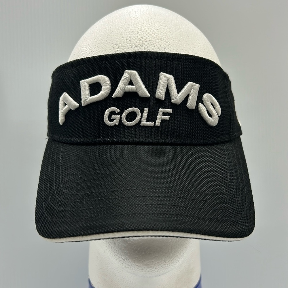 Adams Golf Visor Imperial Made In A7 Fast IDEA Strapback Black‎ EUC